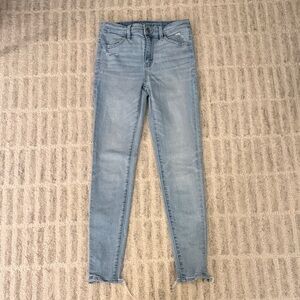 American Eagle Outfitters Light Blue Skinny Jeans